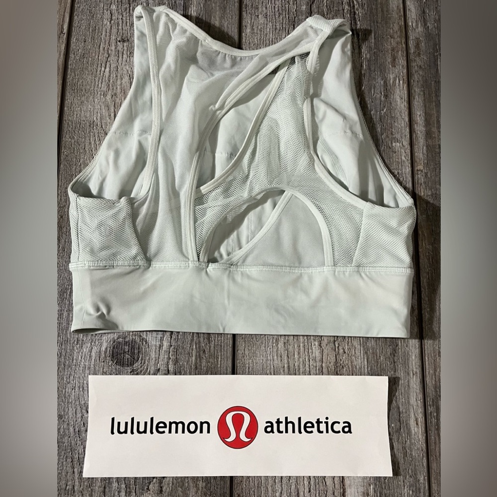 lululemon athletica pale mint racerback tank top